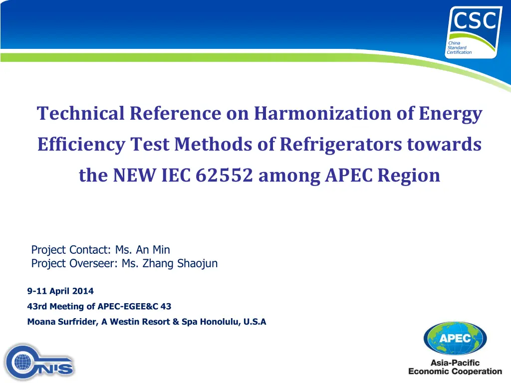 technical reference on harmonization of energy