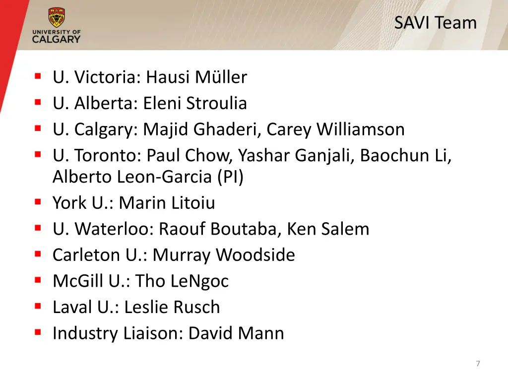 savi team