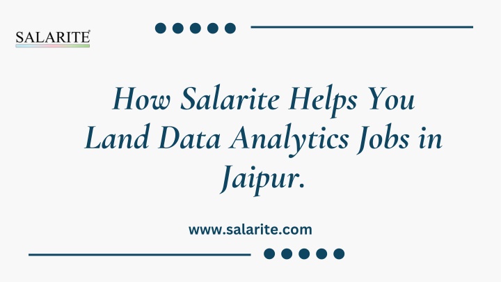 how salarite helps you land data analytics jobs