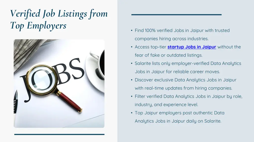 verified job listings from top employers
