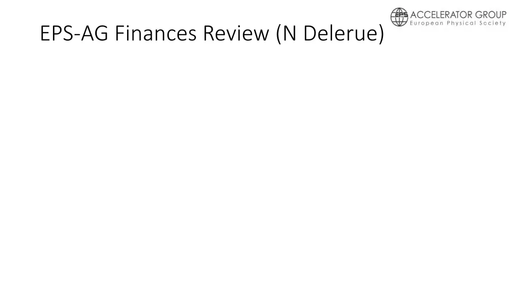 eps ag finances review n delerue