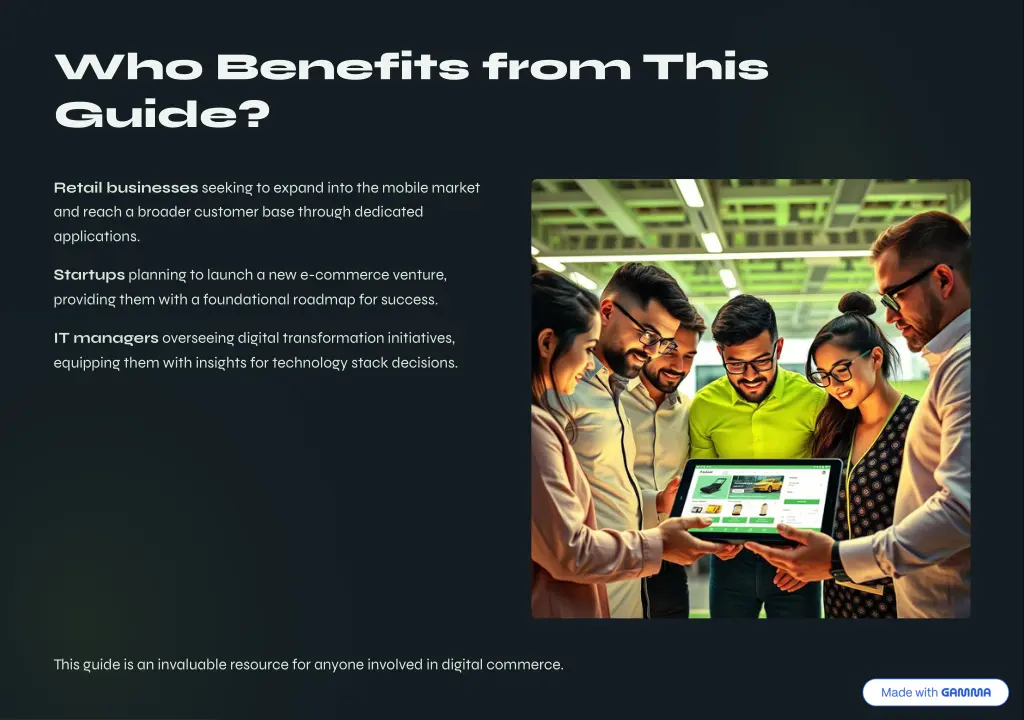 who benefits from this guide