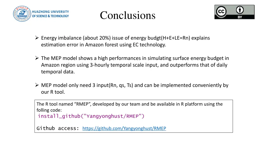 conclusions