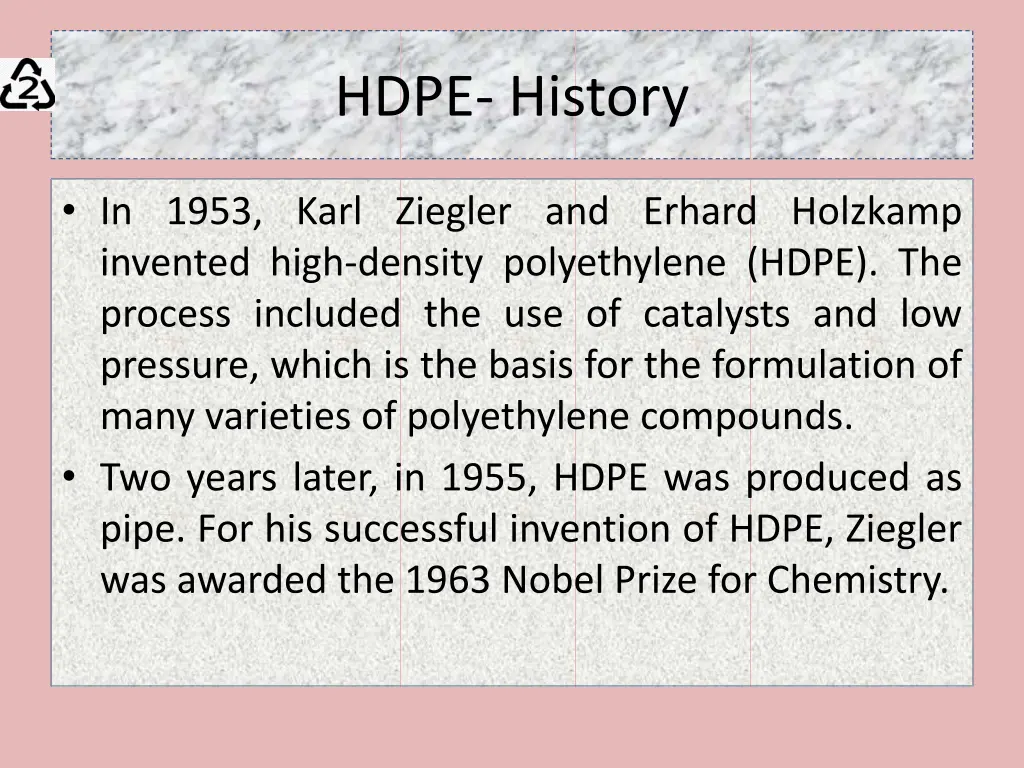 hdpe history