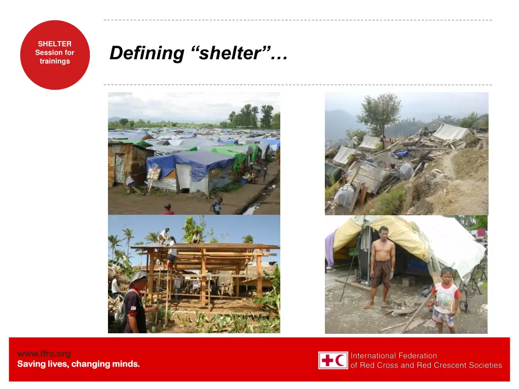shelter session for trainings 1