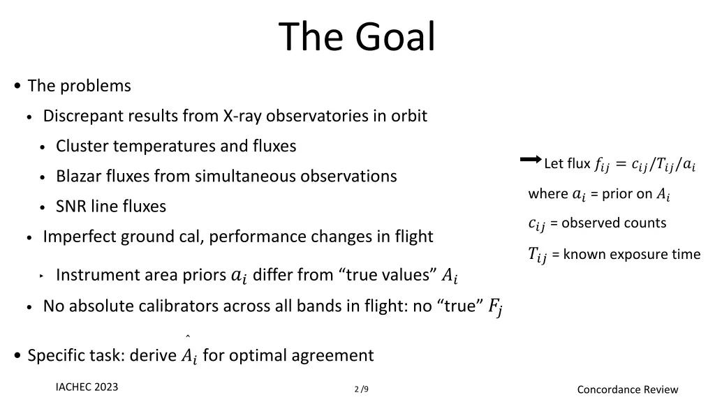 the goal