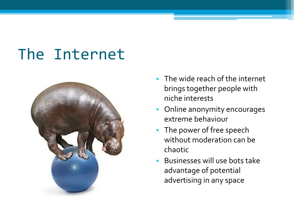 the internet