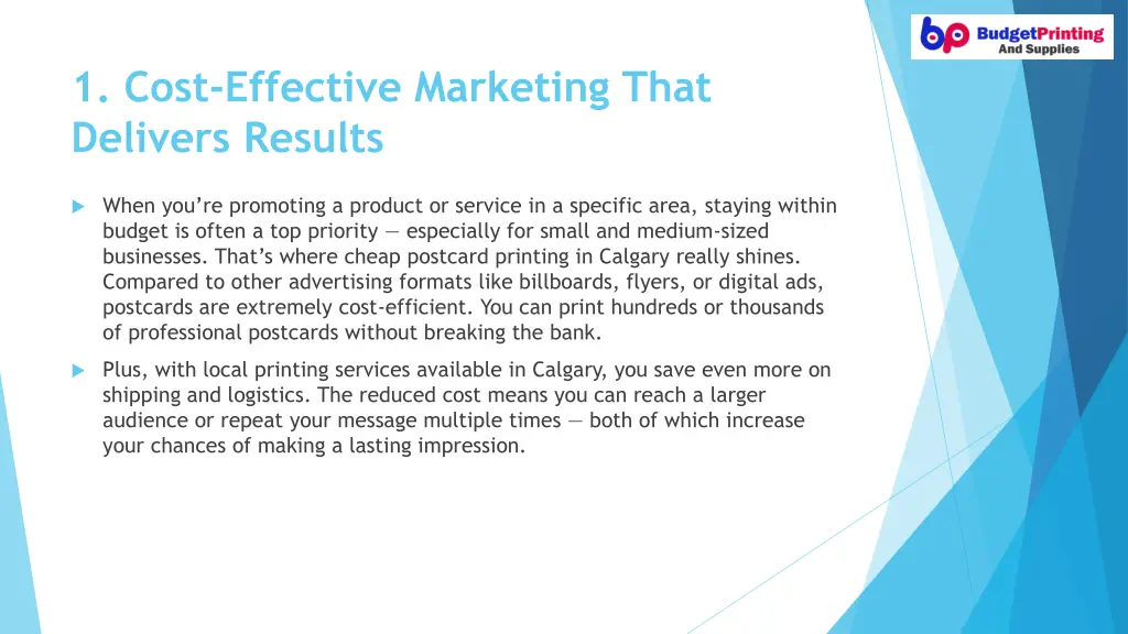 1 cost effective marketing that delivers results