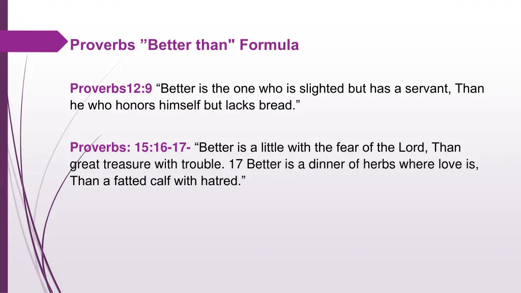 proverbs better than formula