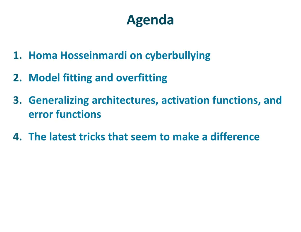 agenda