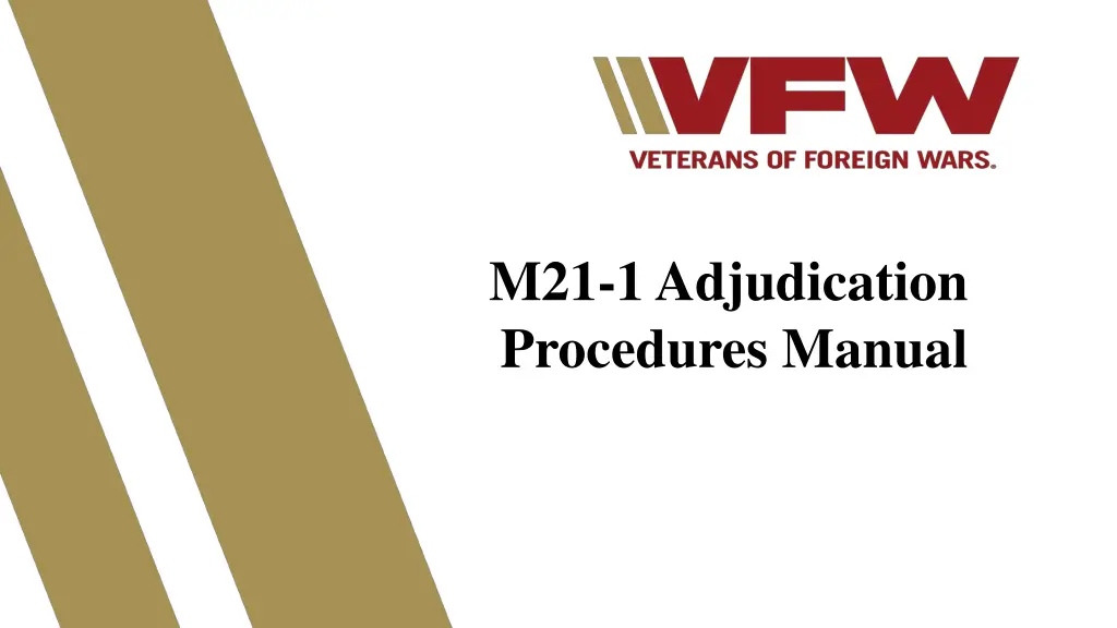 m21 1 adjudication procedures manual