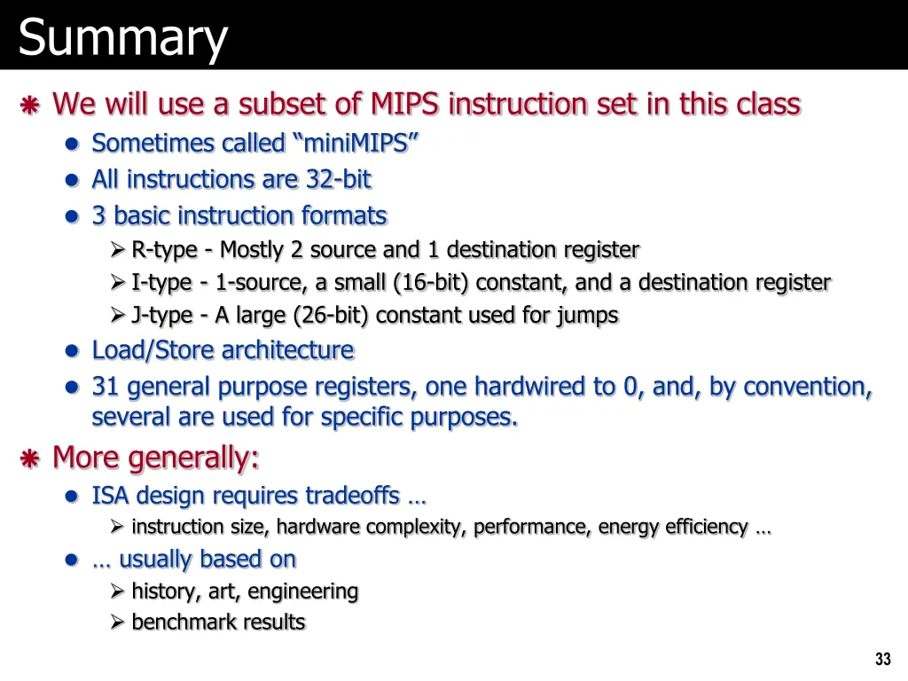 summary