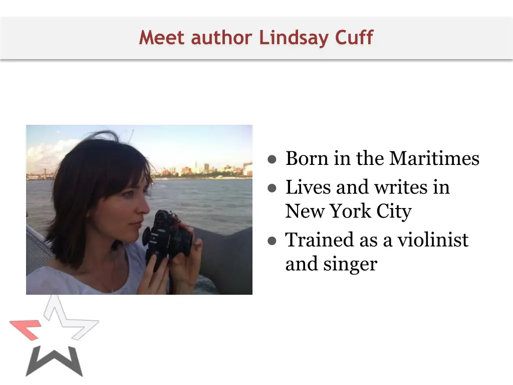 meet author lindsay cuff