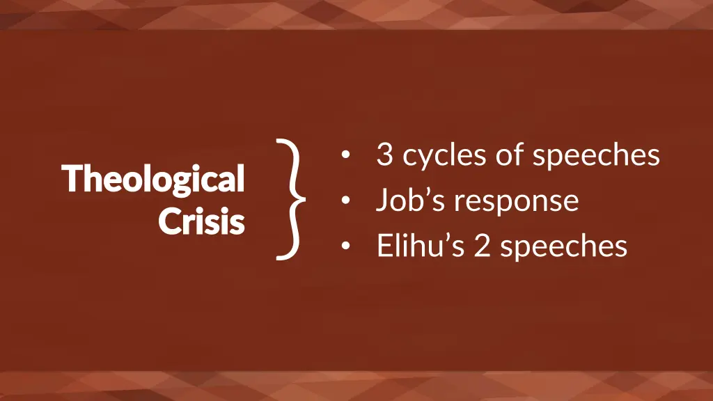 crisis