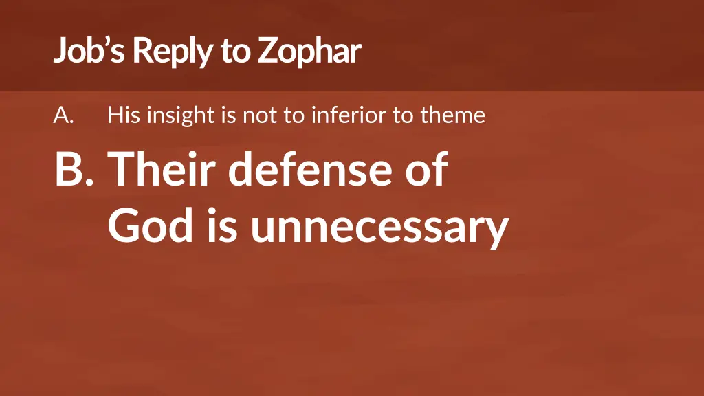 job s reply to zophar 1