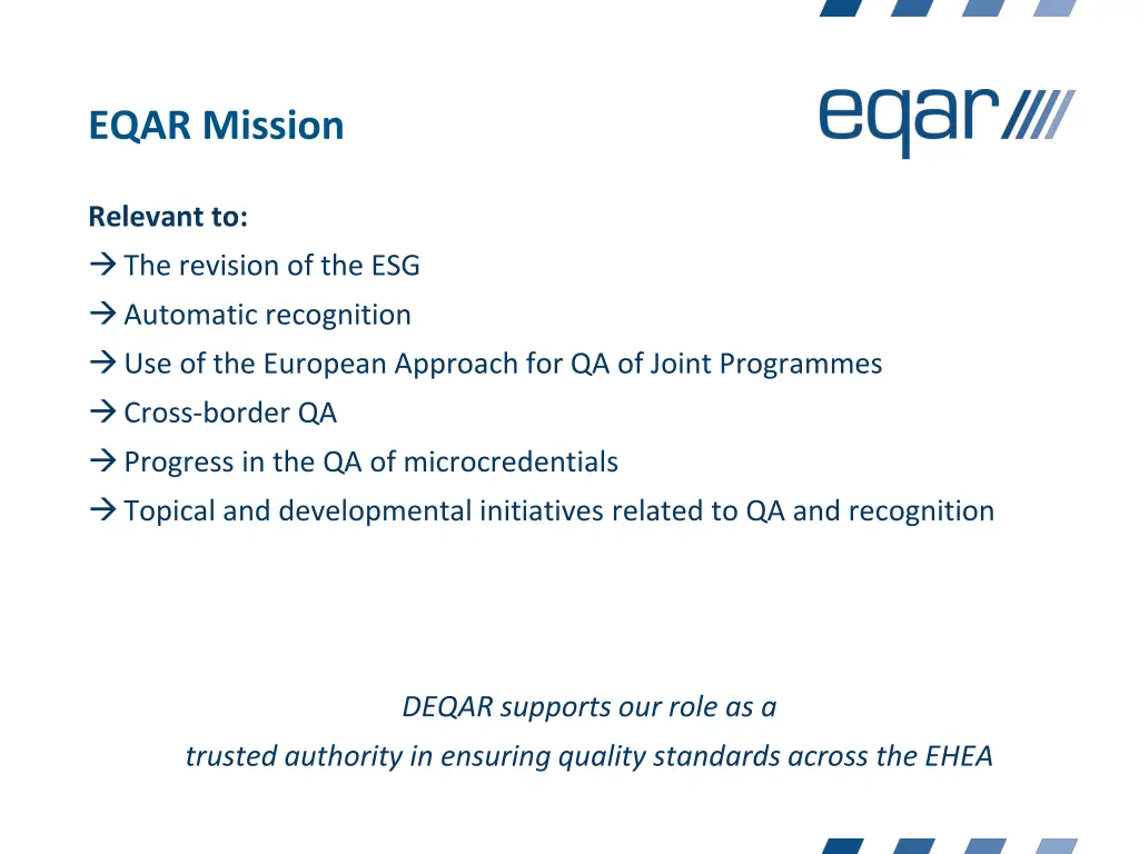 eqar mission