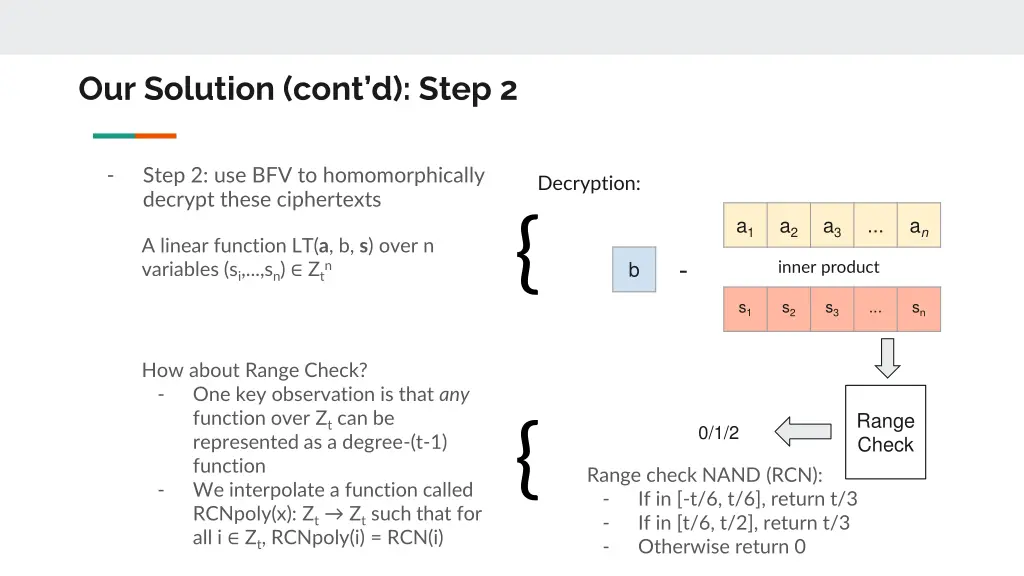 our solution cont d step 2 1