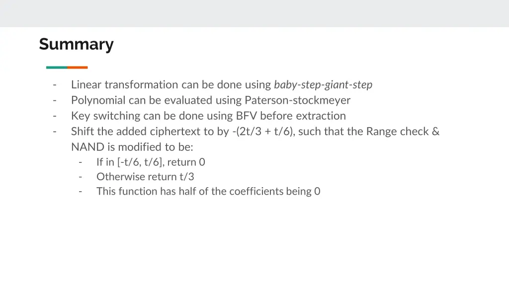summary 1