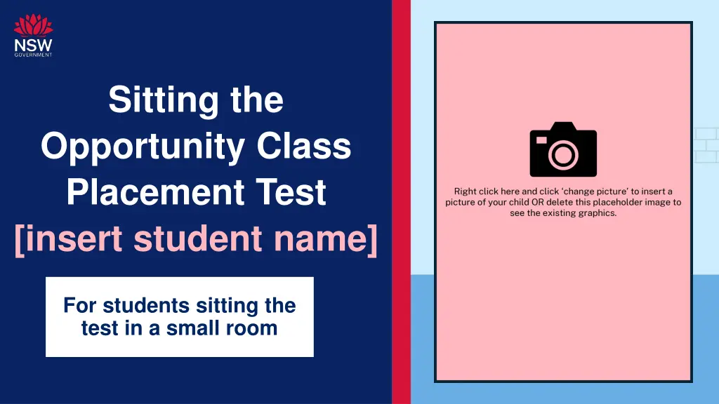 sitting the opportunity class placement test