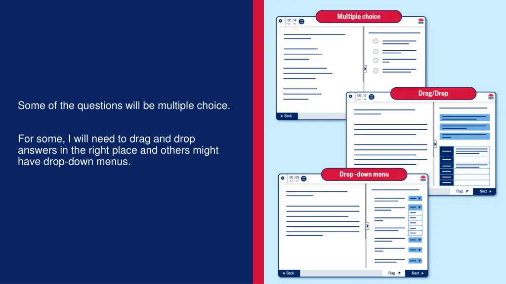 some of the questions will be multiple choice