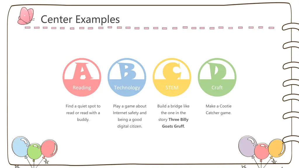 center examples
