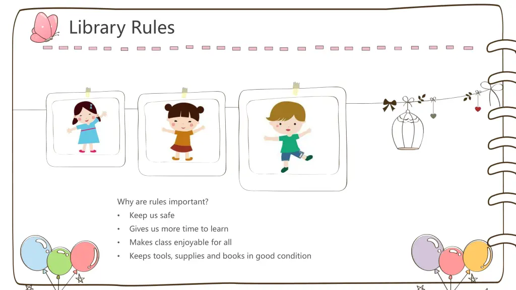 library rules 1