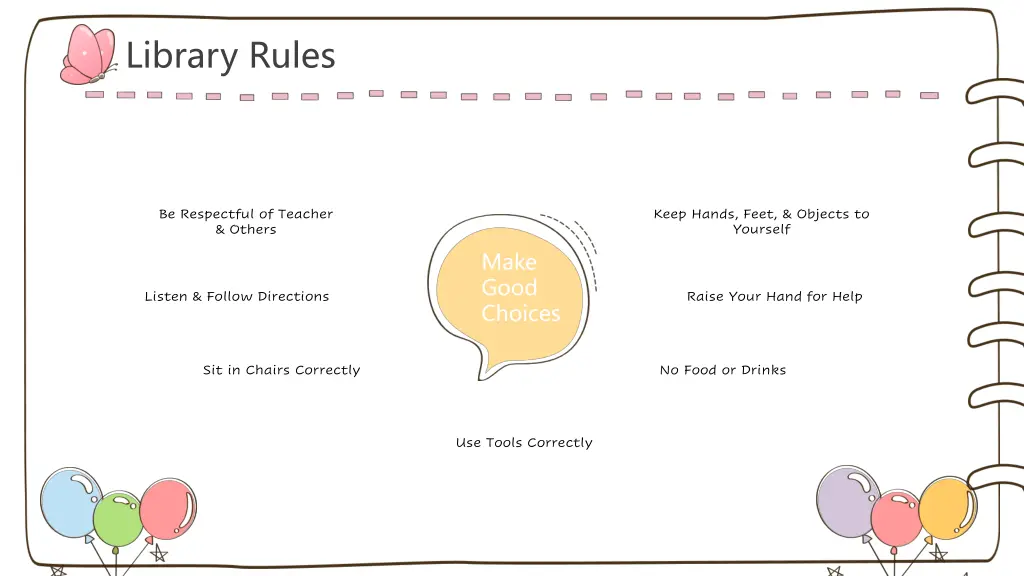 library rules 2