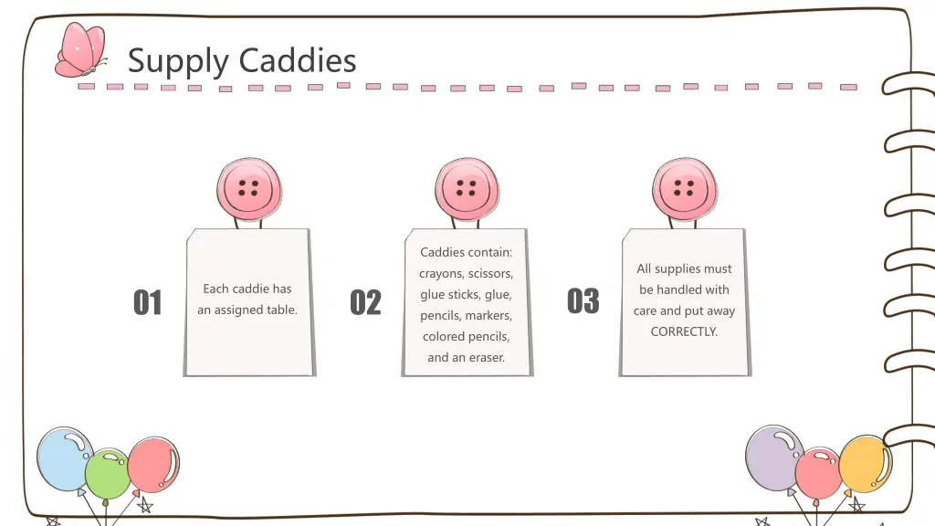 supply caddies