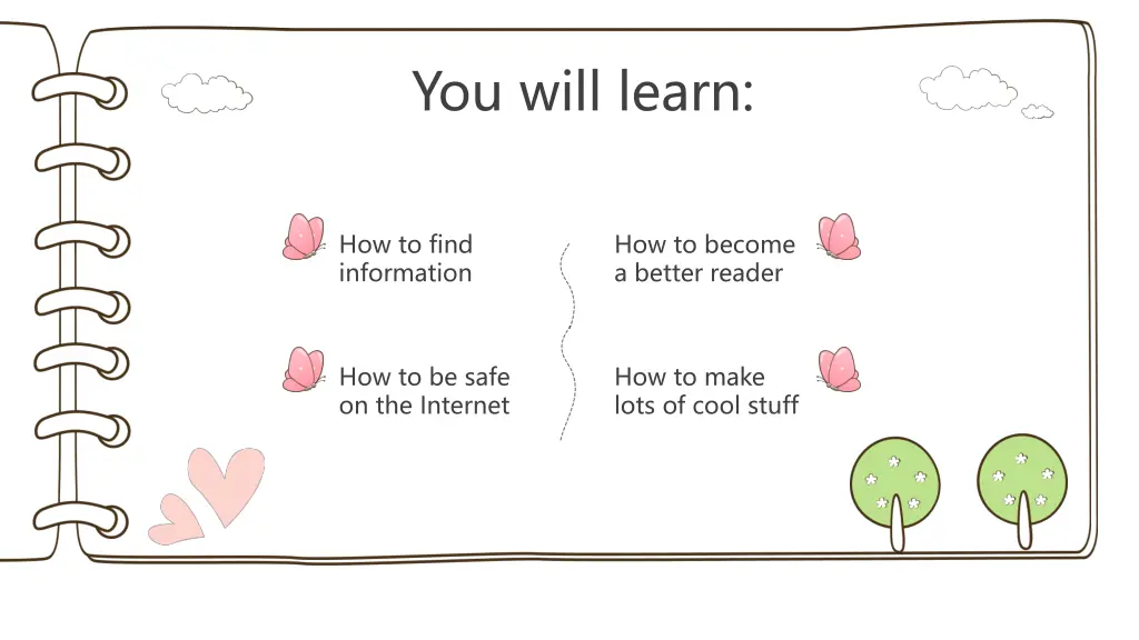 you will learn