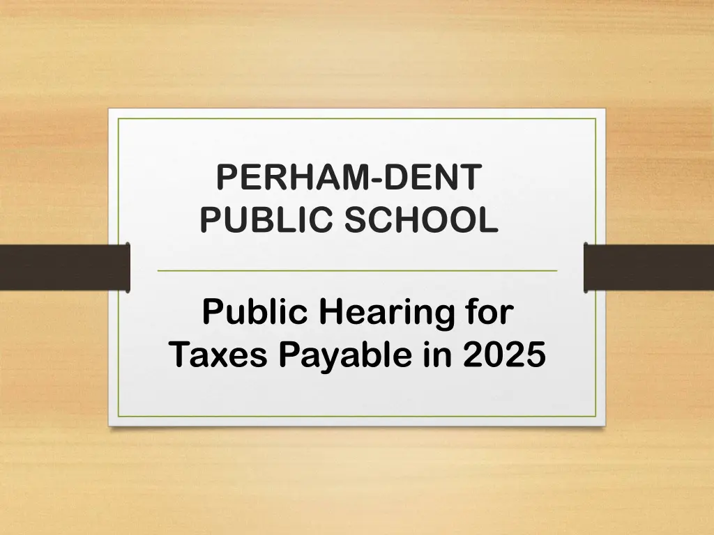 perham dent public school