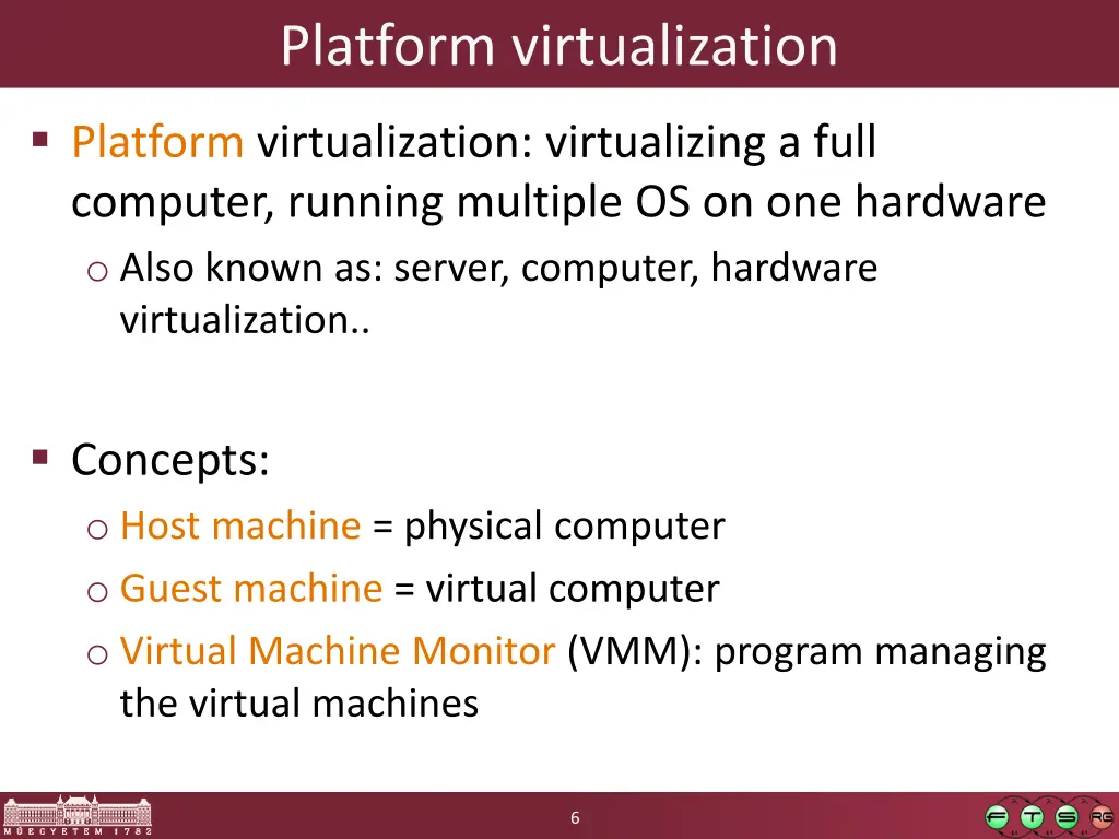 platform virtualization
