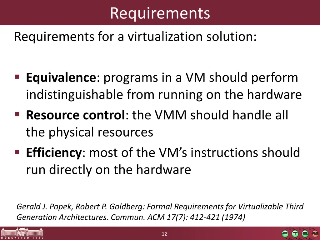 requirements