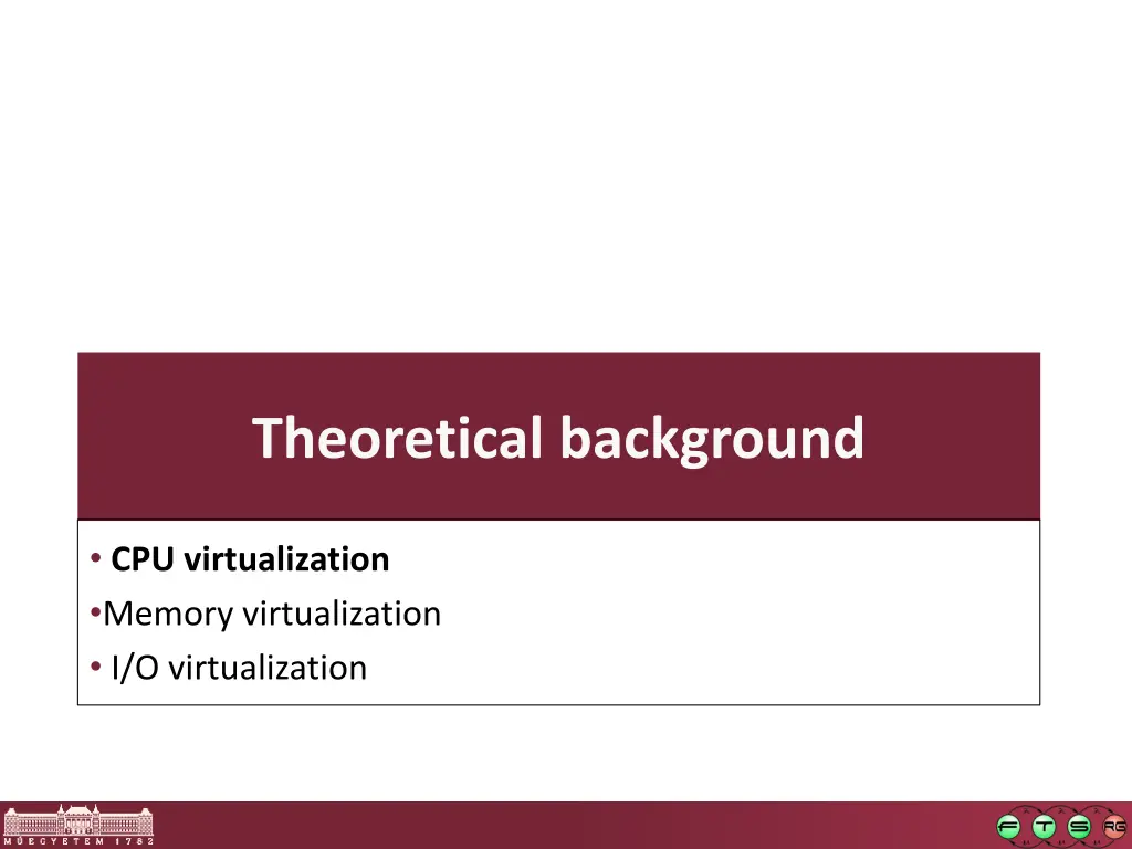 theoretical background 1