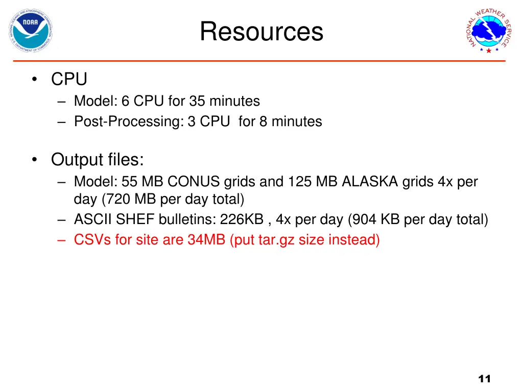 resources