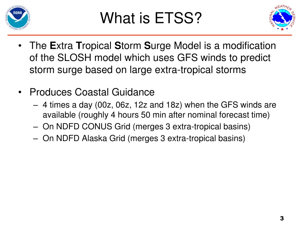 what is etss