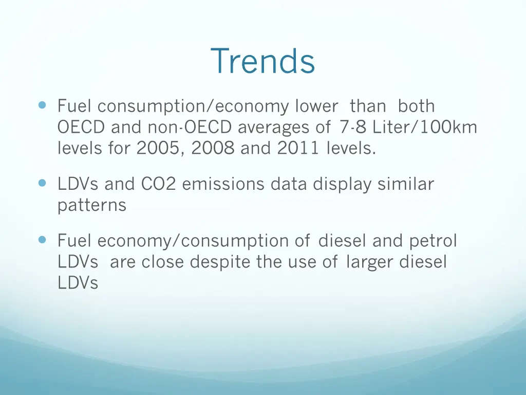 trends