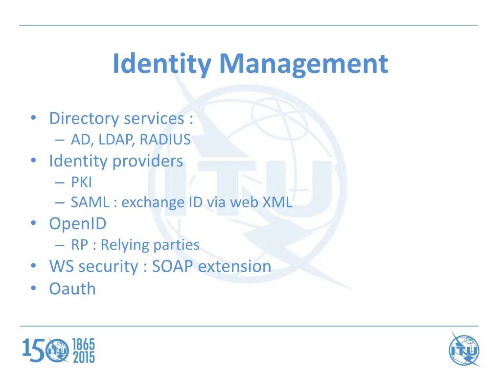 identity management