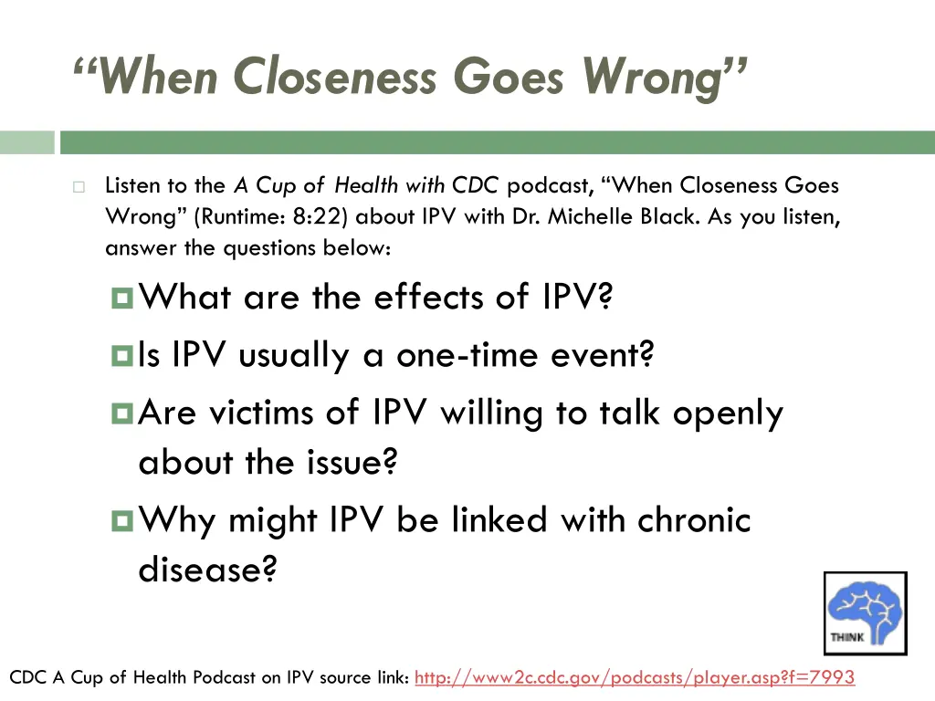when closeness goes wrong