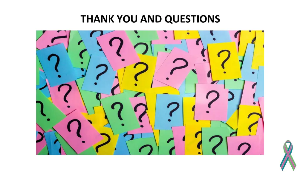 thank you and questions