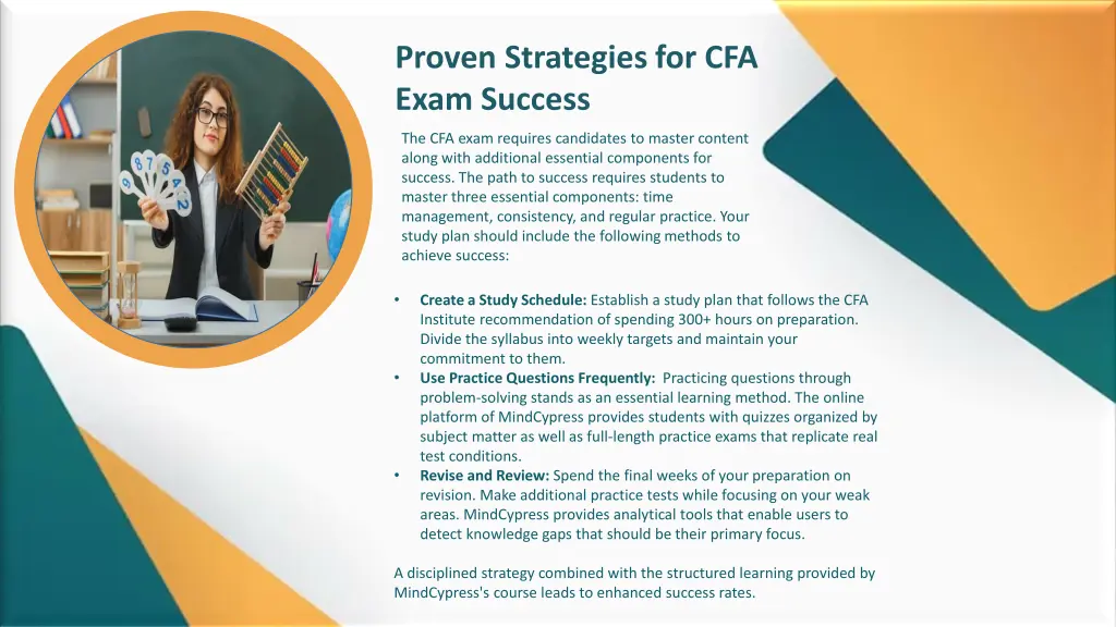 proven strategies for cfa exam success