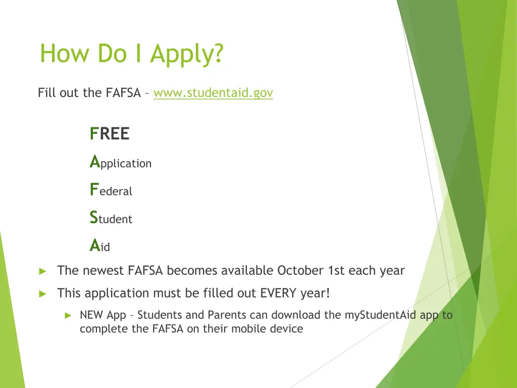 how do i apply