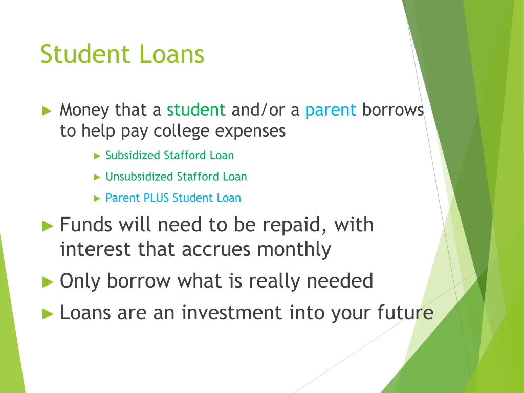 student loans