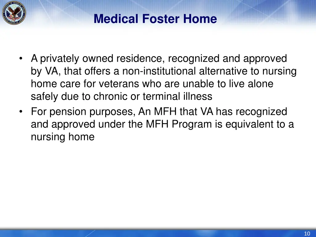 medical foster home