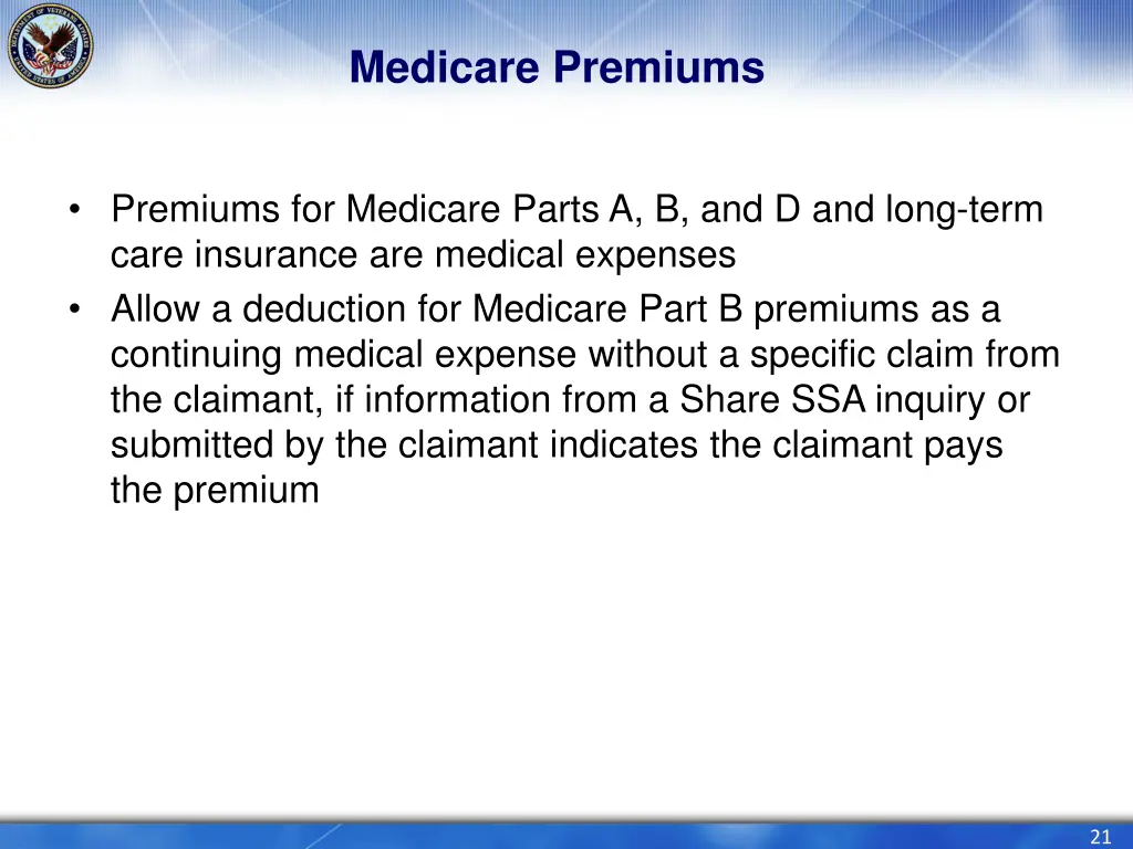 medicare premiums