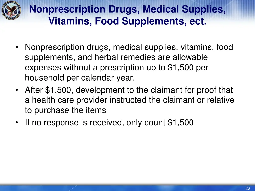 nonprescription drugs medical supplies vitamins