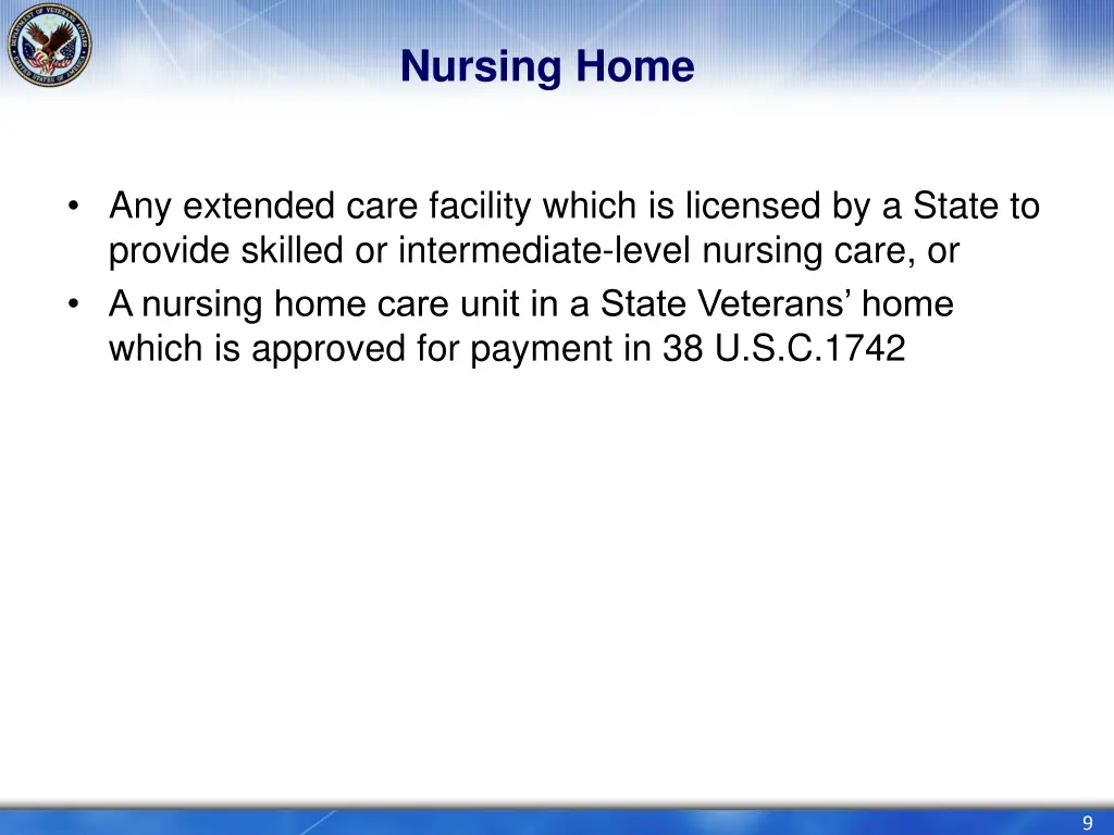 nursing home
