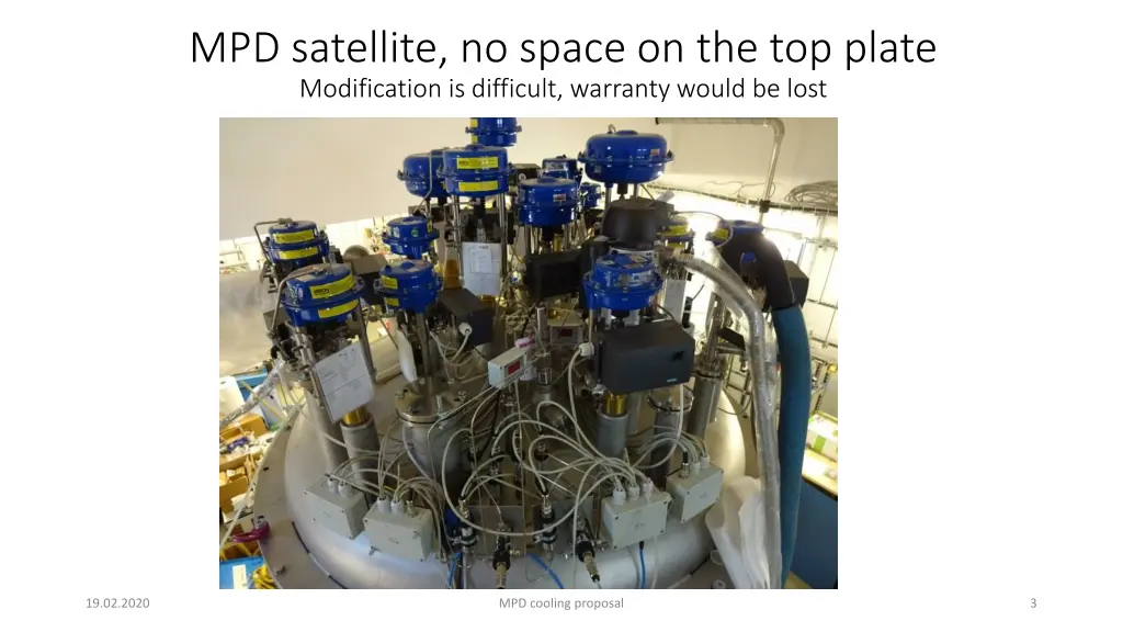 mpd satellite no space on the top plate