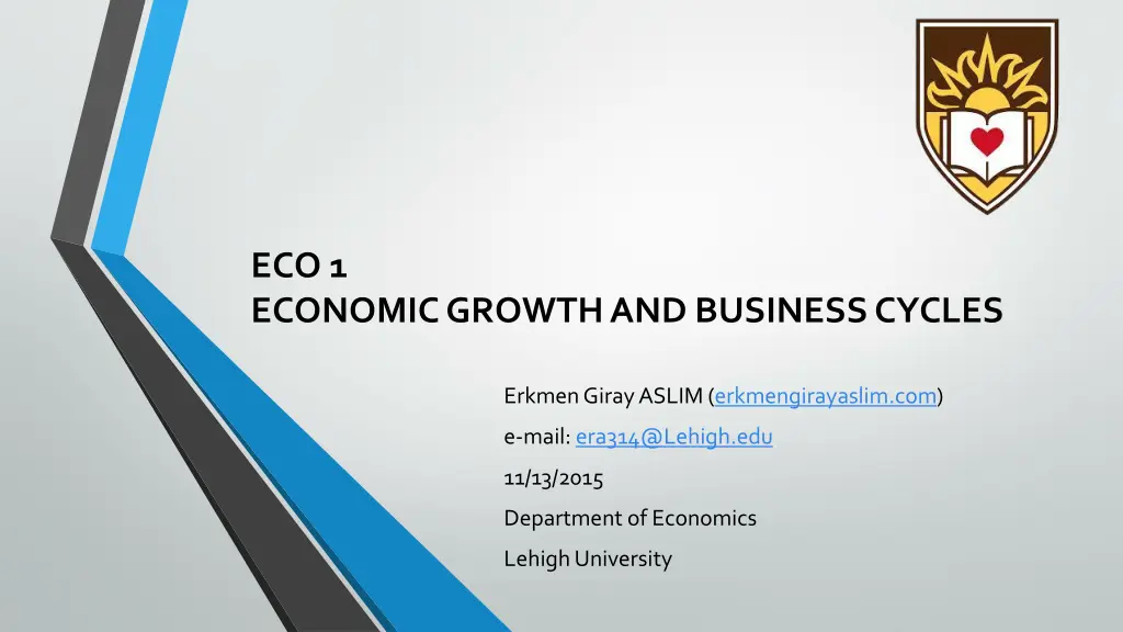 eco 1 economic growth and business cycles