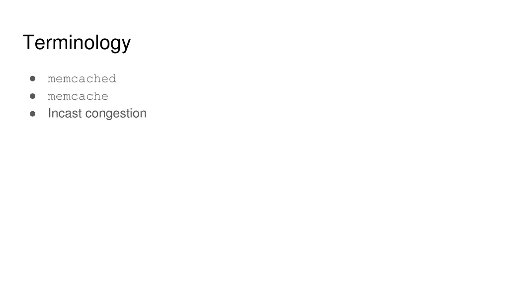 terminology