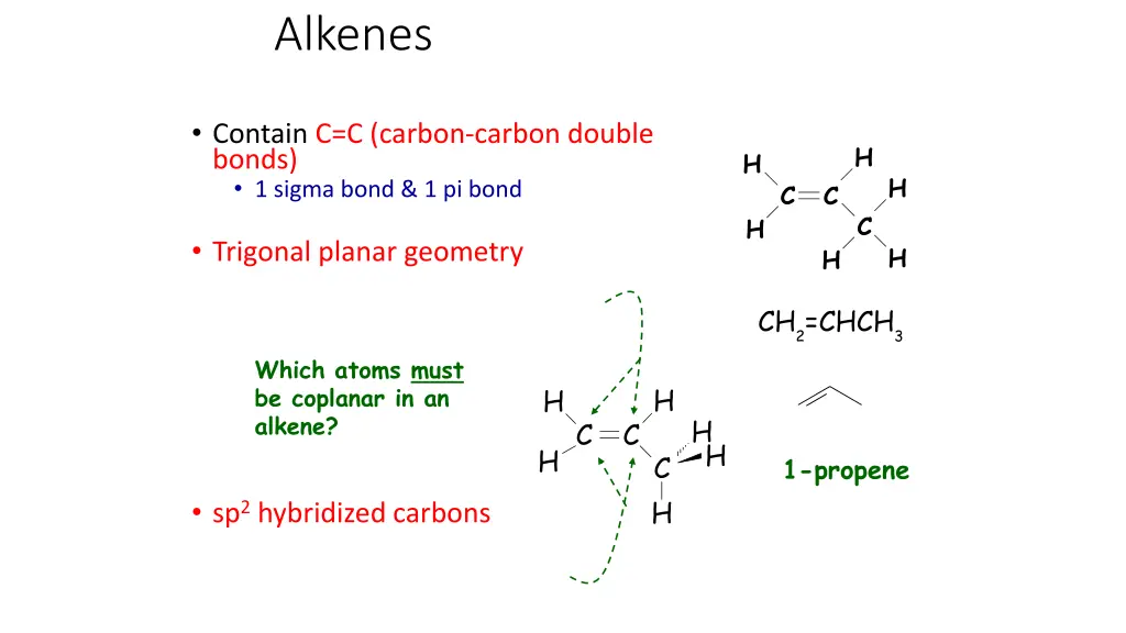 alkenes